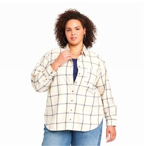 Universal Thread Long Sleeve Button Down, Size: XXL